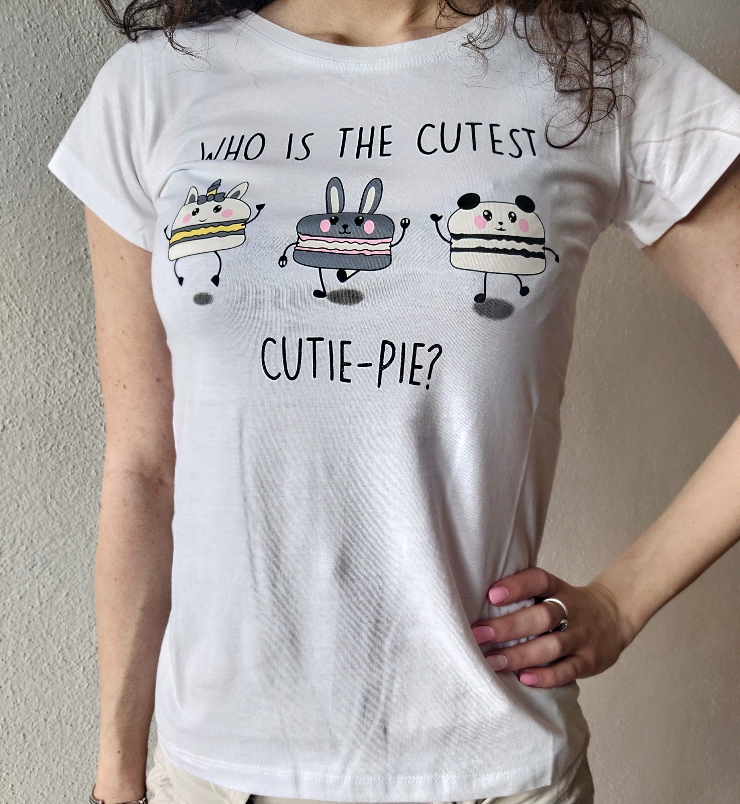 Kratka majica cutiepie bela