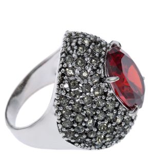 Retro prstan Ruby