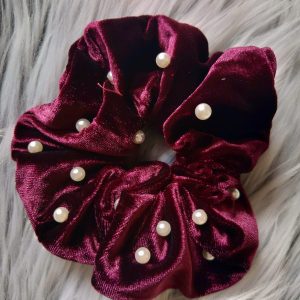 Scrunchie s perlami